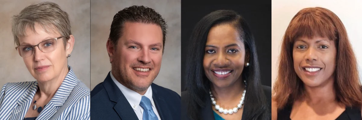 JMR leadership: Robin Rosenbaum, Nathan Madill, Zephrina Cazaubon and Gail Woronick